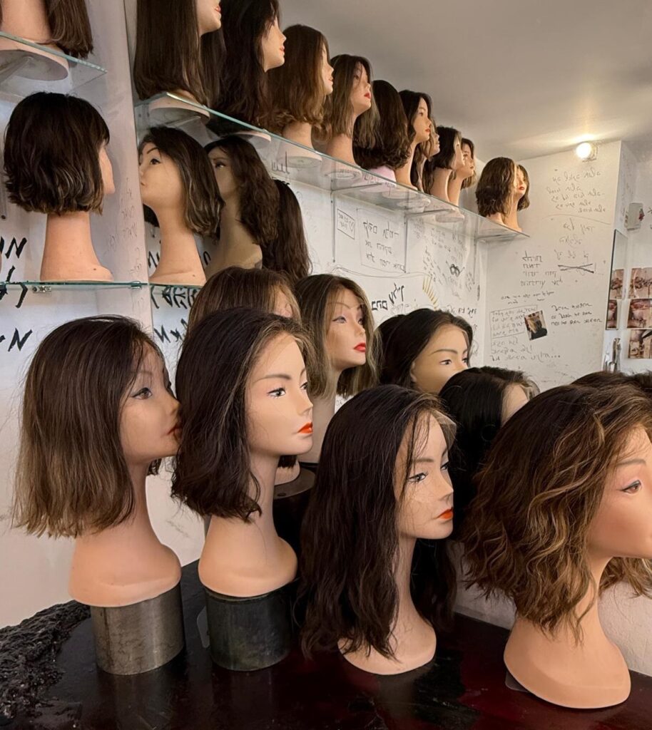 תמונות של פאות משיער טבעי - אמיתי - שערות בסערות